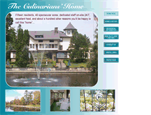 Tablet Screenshot of culinarianshome.com